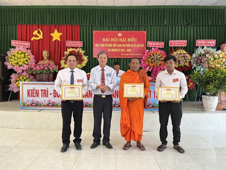 Đại hội đại biểu MTTQ Việt Nam thị trấn Cô Tô NK 2024-2029